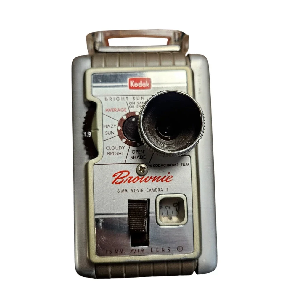 Vintage‎ Kodak Brownie 8mm Movie Camera II Retro Film Camera Kodachrome Film